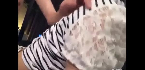  (AMATEUR) Beautiful Asian teen girl is sucking the cock on camera